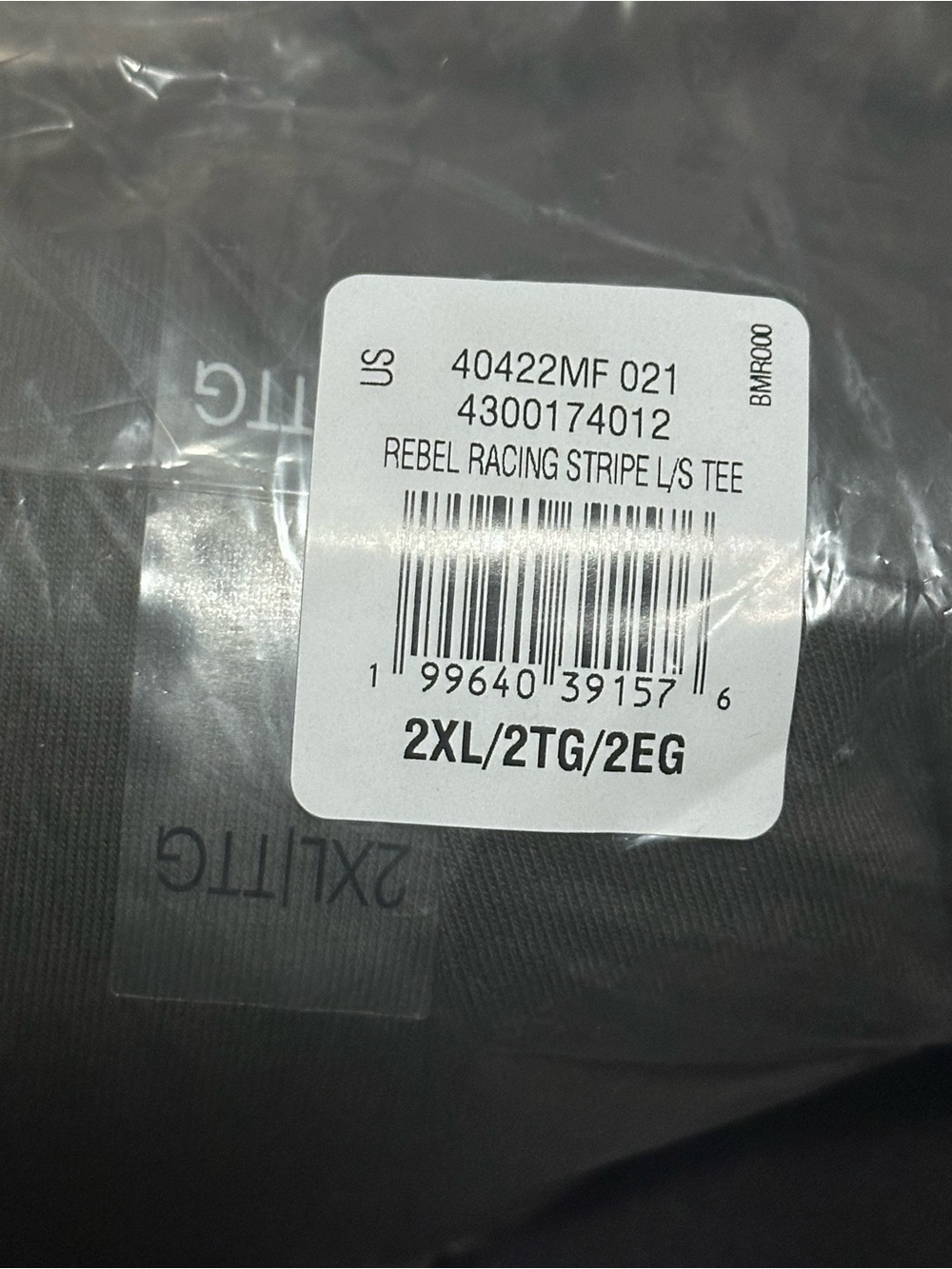 Calvin Klein x Jung Kook black long sleeve shirt with racing stripe - Picture 6 of 6